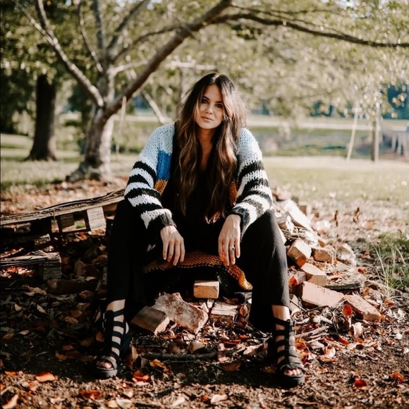 Multi stripe knit cardigan - Picture 3 of 3